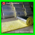 One side aluminum foil glass wool insulation blanket